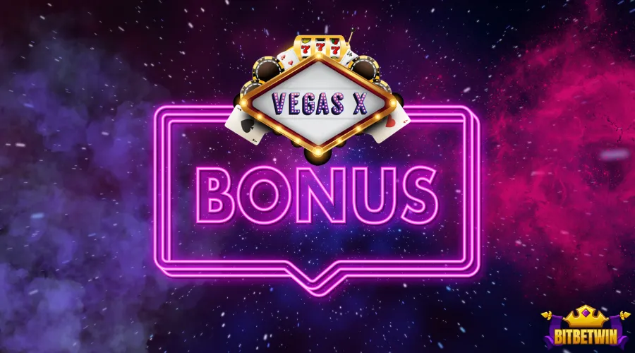 Vegas X sign up bonus